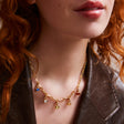 Twisted Link Vintage Chain Necklace