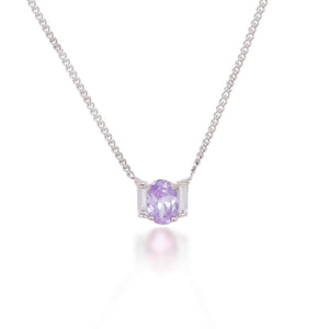 Joan Lavender Choker Necklace