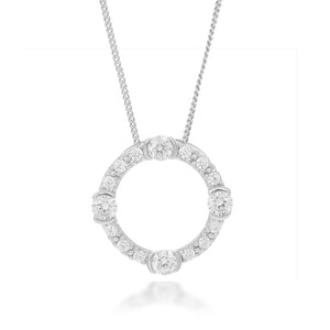 Luna Circle Necklace