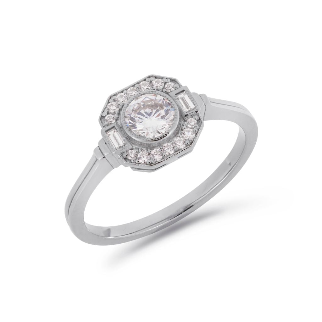 Asscher halo discount