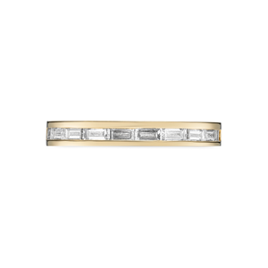 Channel Set Baguette Cut Band