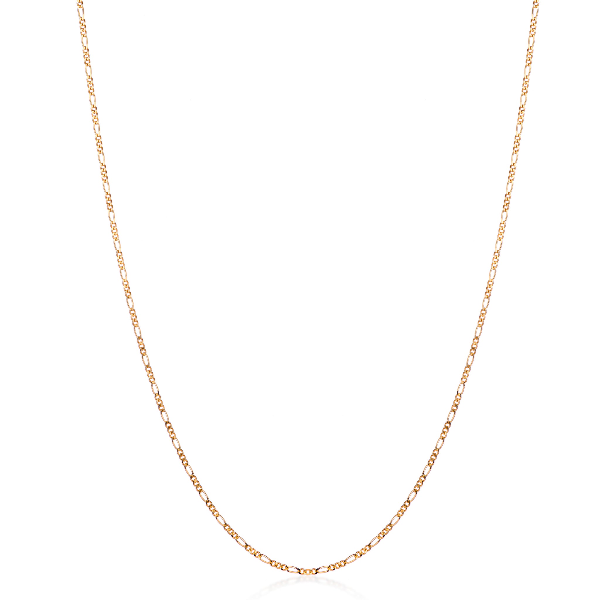 18ct. Gold plated Figaro chain