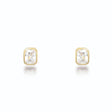 Isla Gold Stud Earrings Earrings V by Laura Vann