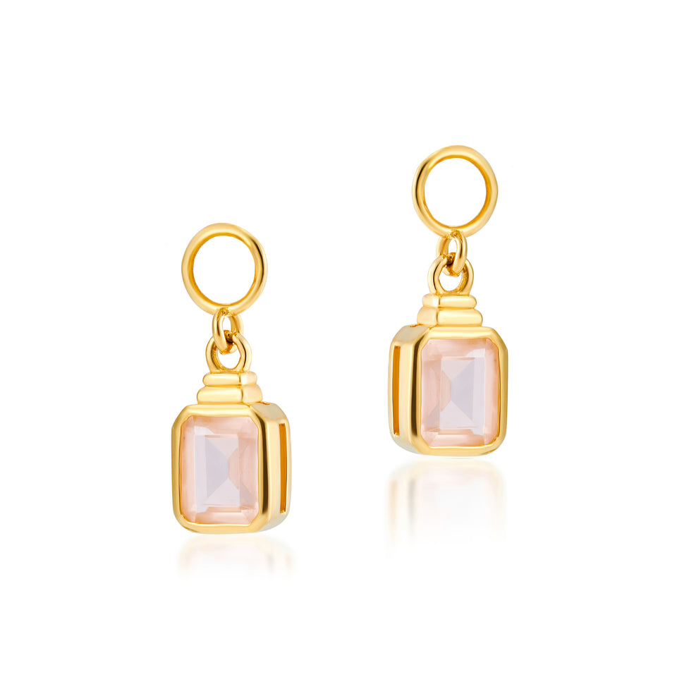Emerald Cut Charms