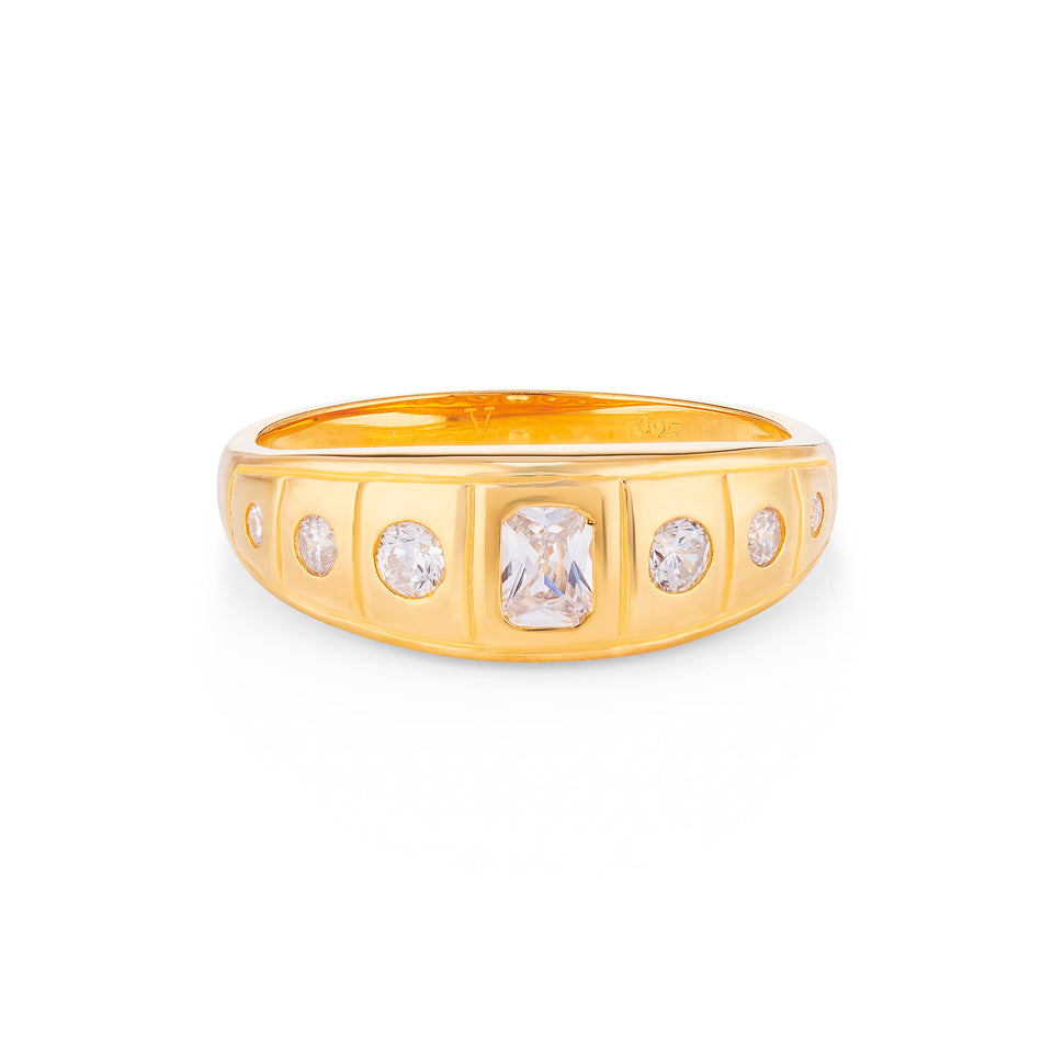 Celia Gold Gypsy ring