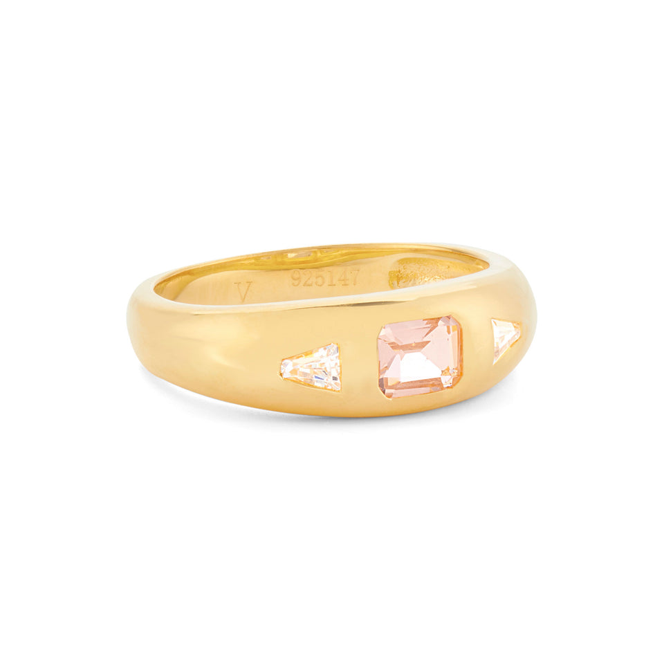 Mariah Pink Stone Ring