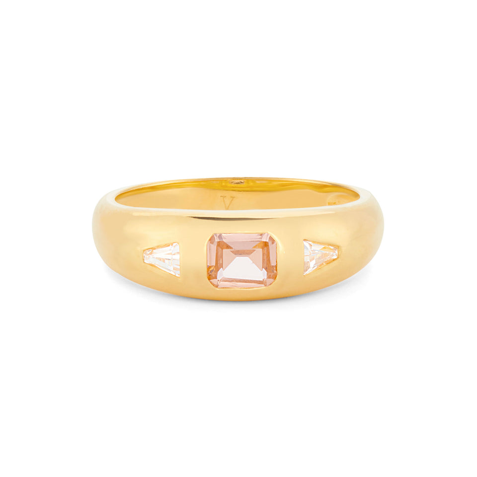 Mariah Pink Stone Ring