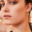 Uma Earrings in Gold