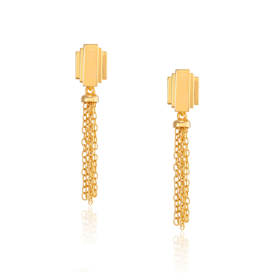 Gwen Earrings in Gold