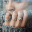 Eve Silver Ring Rings V by Laura Vann