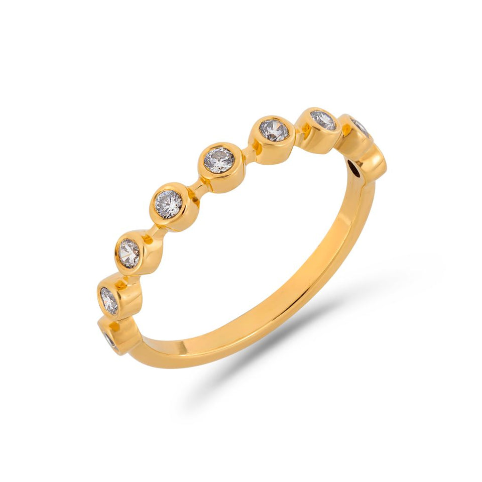 PACK: Gold Bezel Ring
